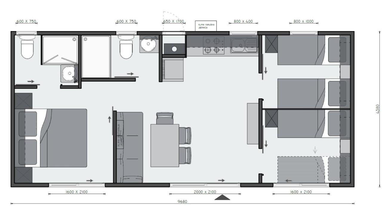 Mobile Home Sole 비오그라드나모루 외부 사진